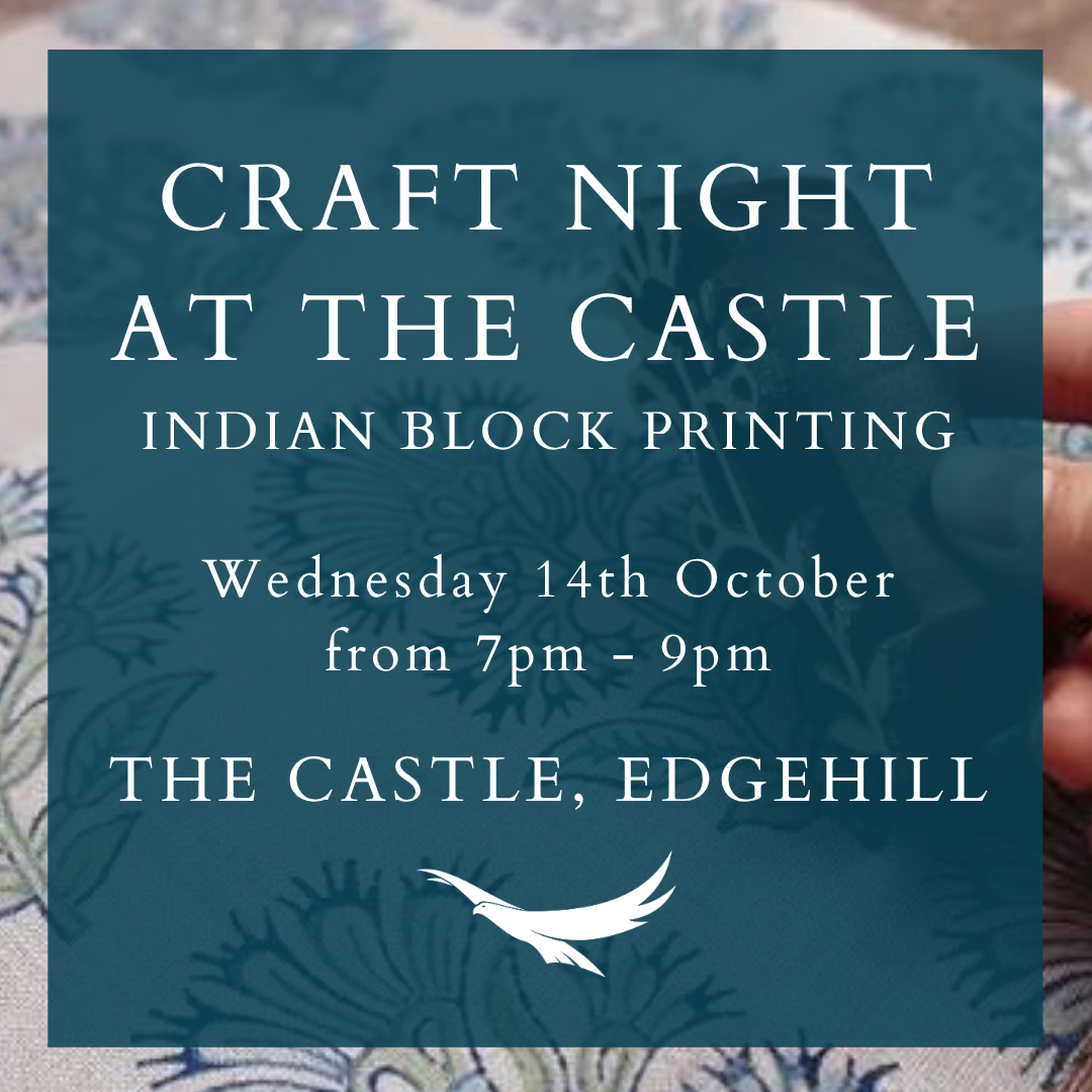 Craft Night at The Castle |  Wednesday 14th October | from 7pm-9pm